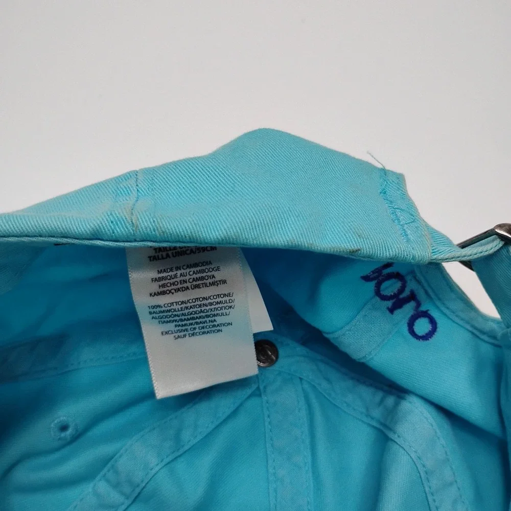 Polo Ralph Lauren Strapback Adjustable Hat Cap Light Blue